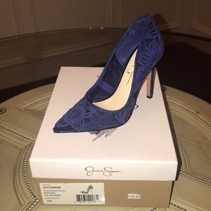 Jessica Simpson Charese Deep Azul (Navy) Pump Sz 6